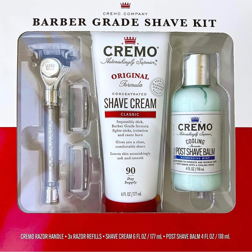 Cremo Barber Grade Shave Kit White
Amazon's
Choice
for "cremo shave kit"
